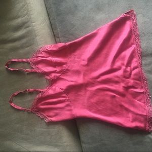 ⭐️ Express Pink Satin Top ⭐️